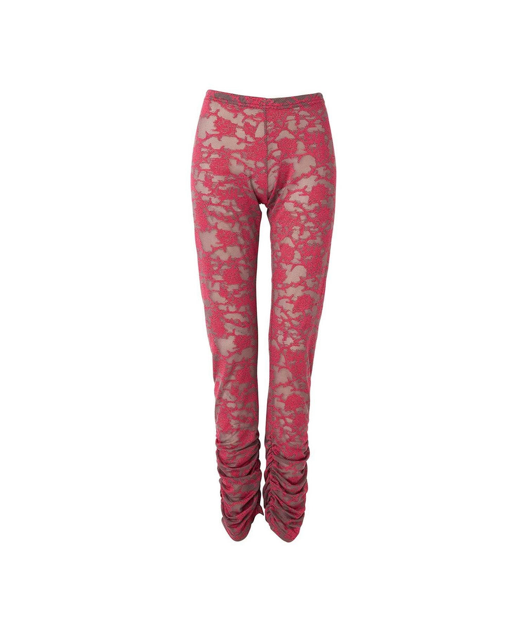Hysteric Rose Jacquard Leggings - Other shades of pink