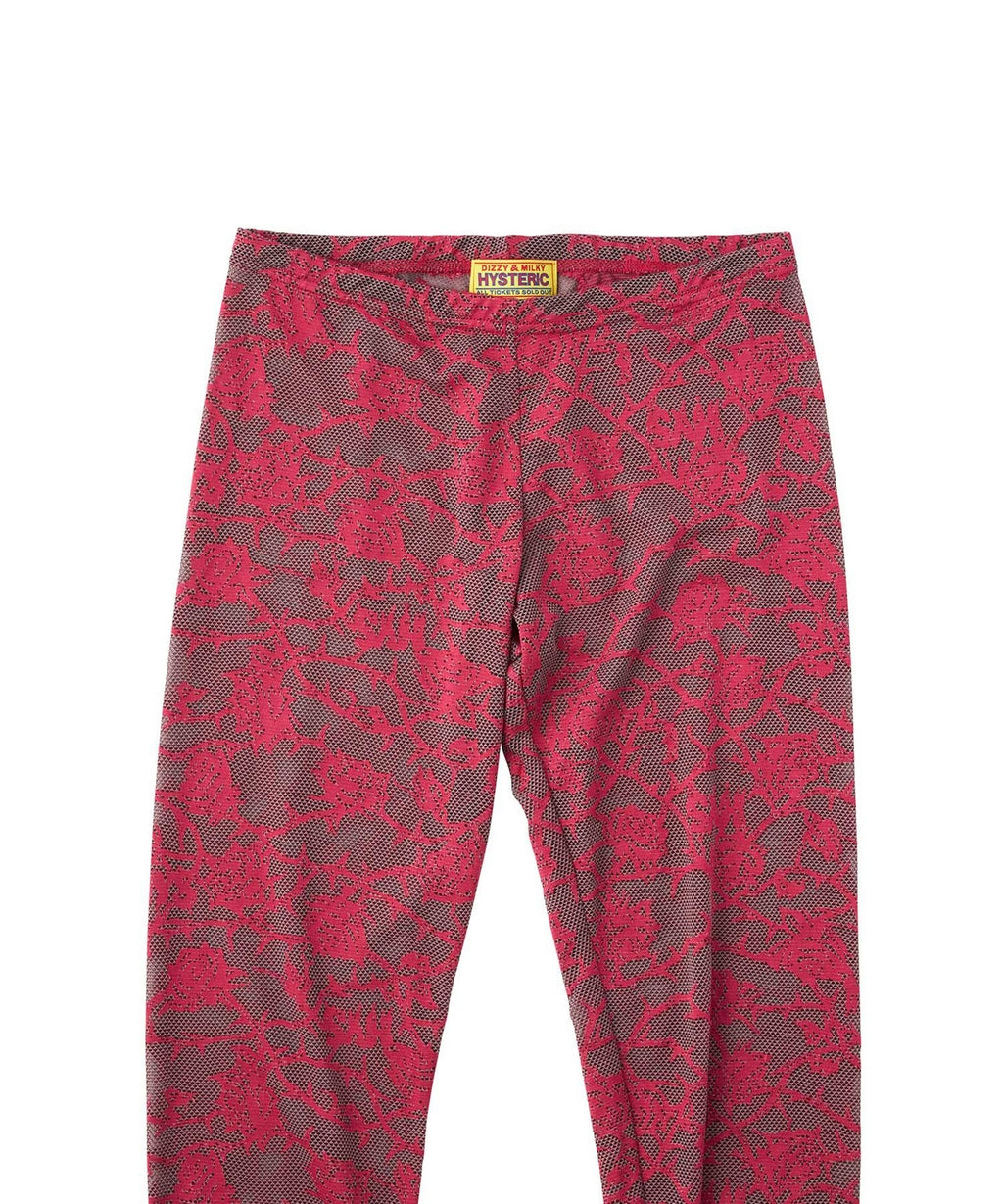 Hysteric Rose Jacquard Leggings