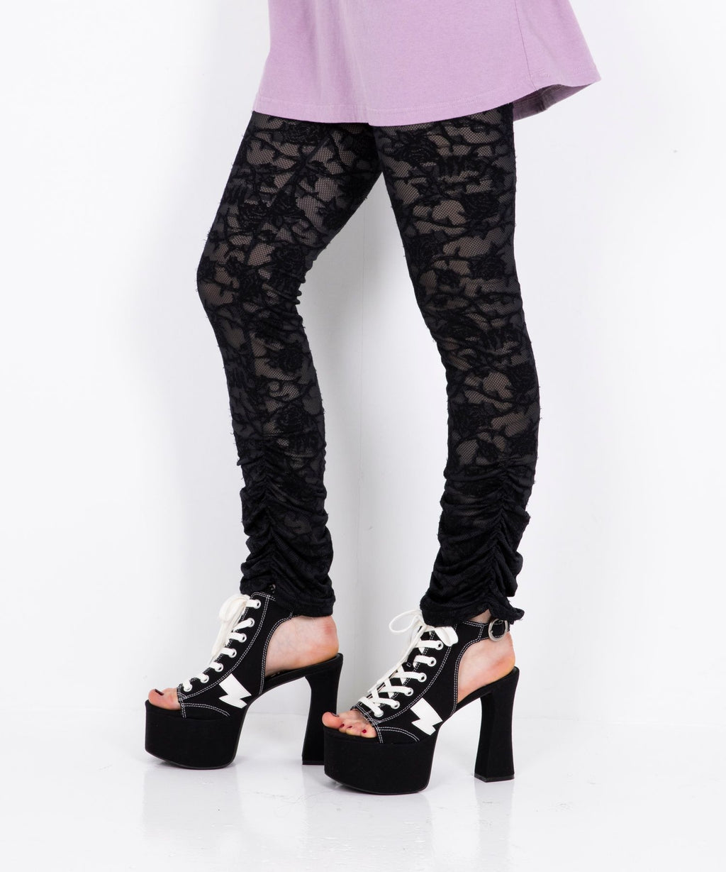 Hysteric Rose Jacquard Leggings
