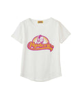 LIVING IN THE RAINBOW T-Shirt - White