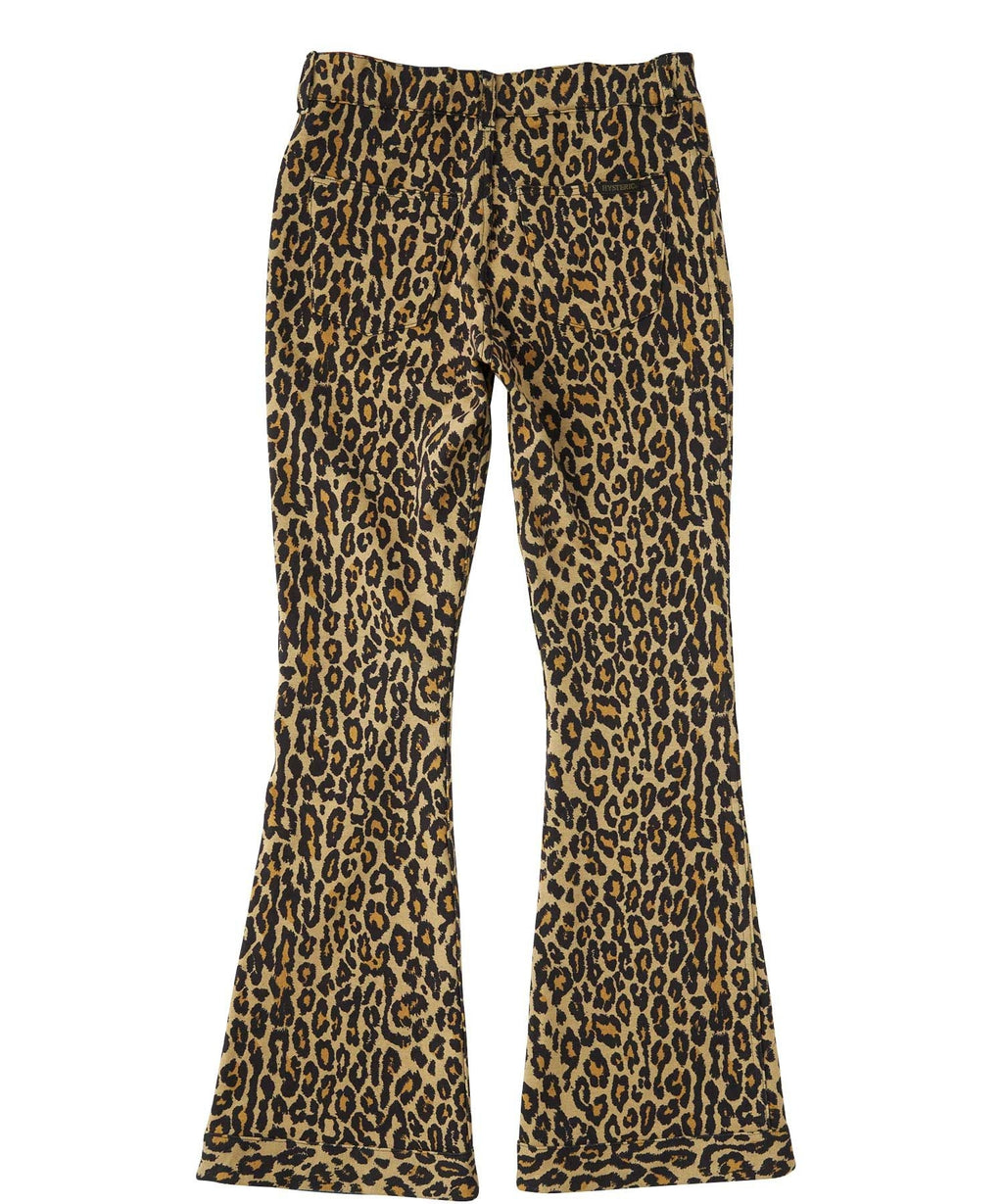 Reversible Sweatpants with Leopard Pattern