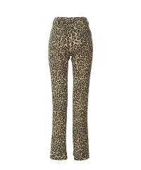 Reversible Sweatpants with Leopard Pattern