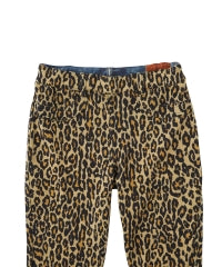 Reversible Sweatpants with Leopard Pattern