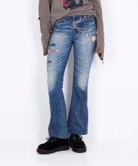 Reversible Sweatpants with Leopard Pattern