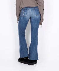 Reversible Sweatpants with Leopard Pattern