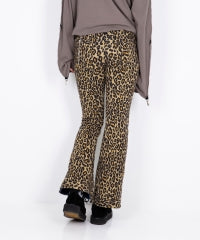 Reversible Sweatpants with Leopard Pattern