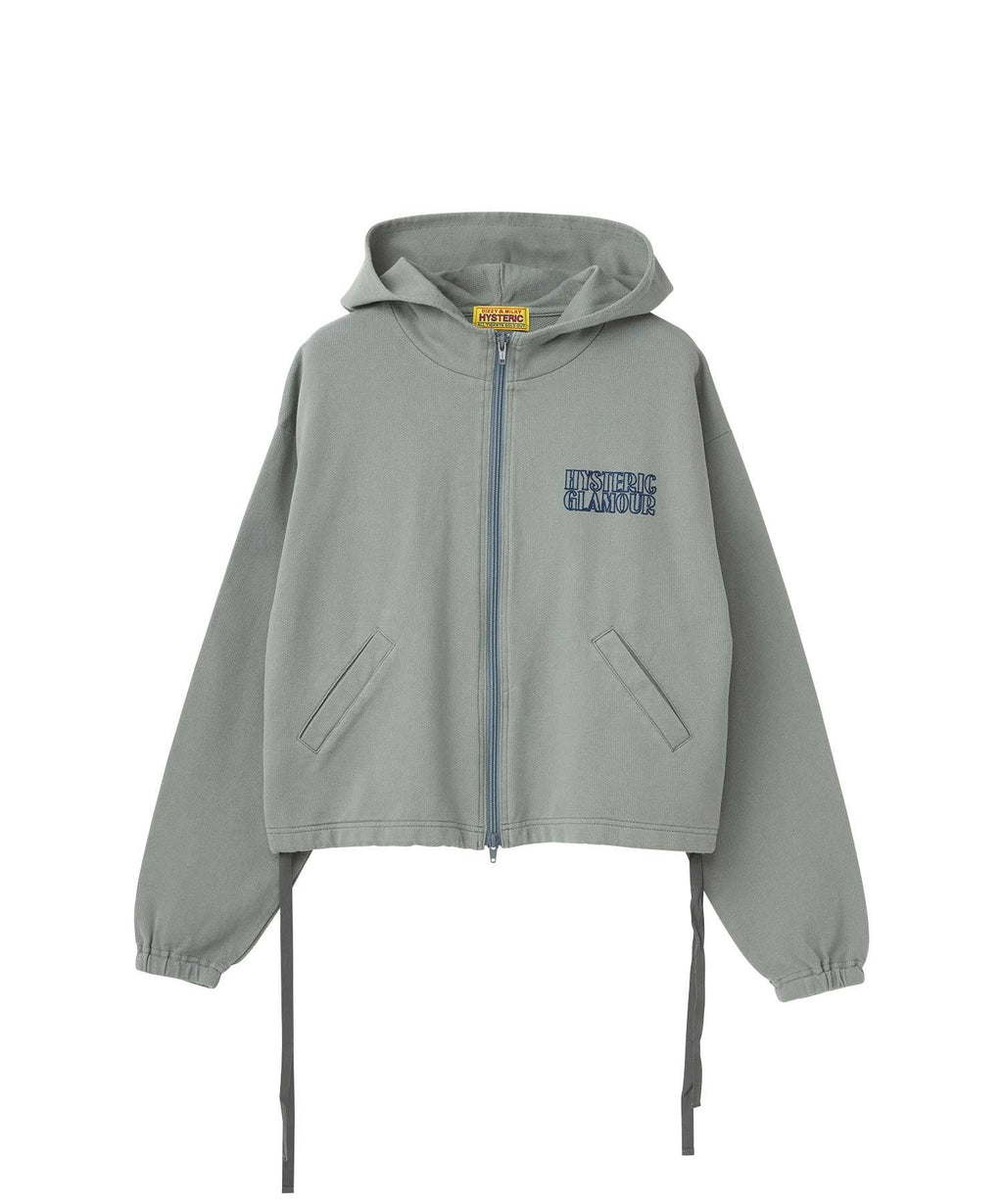 Takes Me Higher Embroidery Hoodie - Khaki