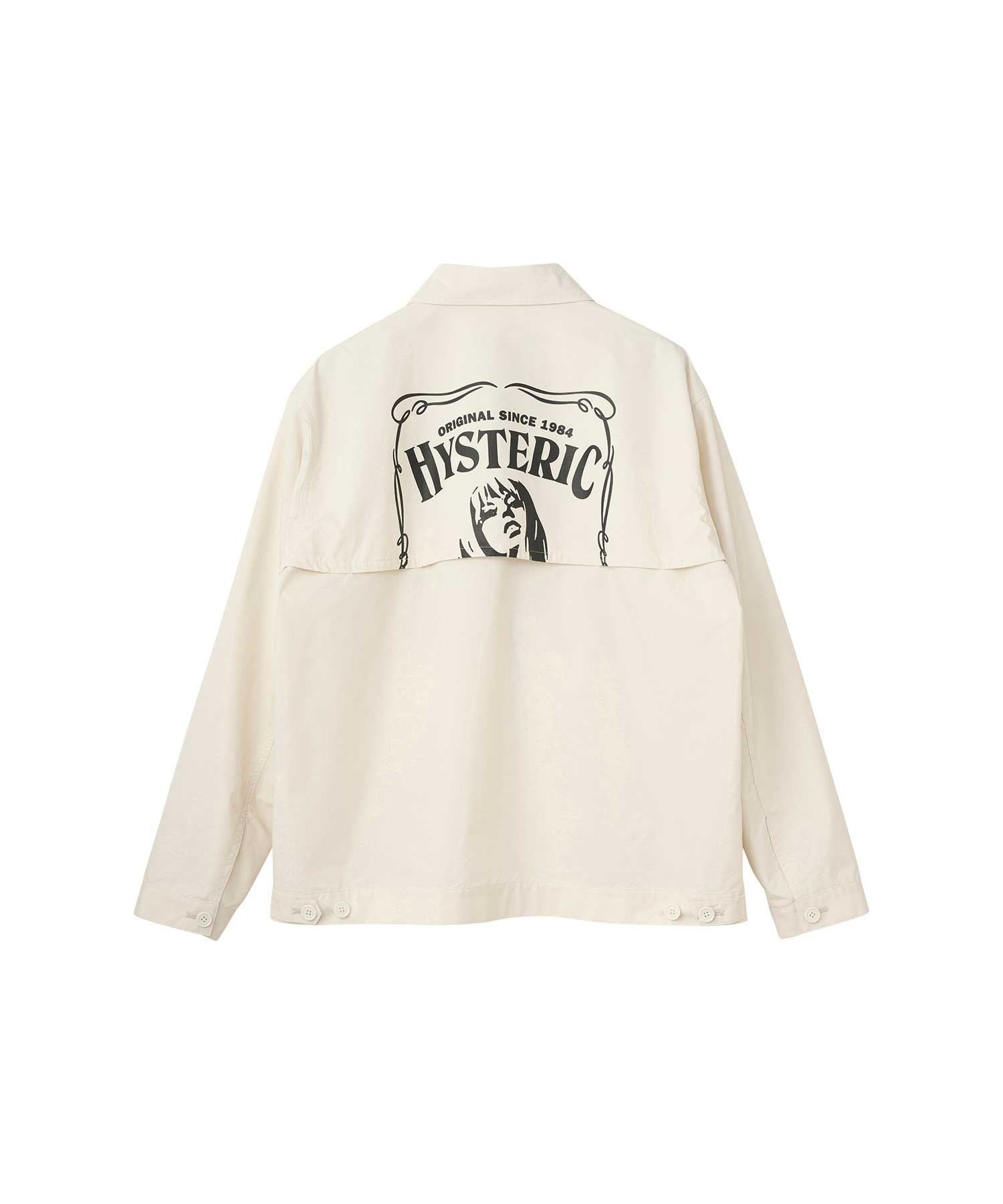 Evil Woman Scratch Work Shirt Jacket