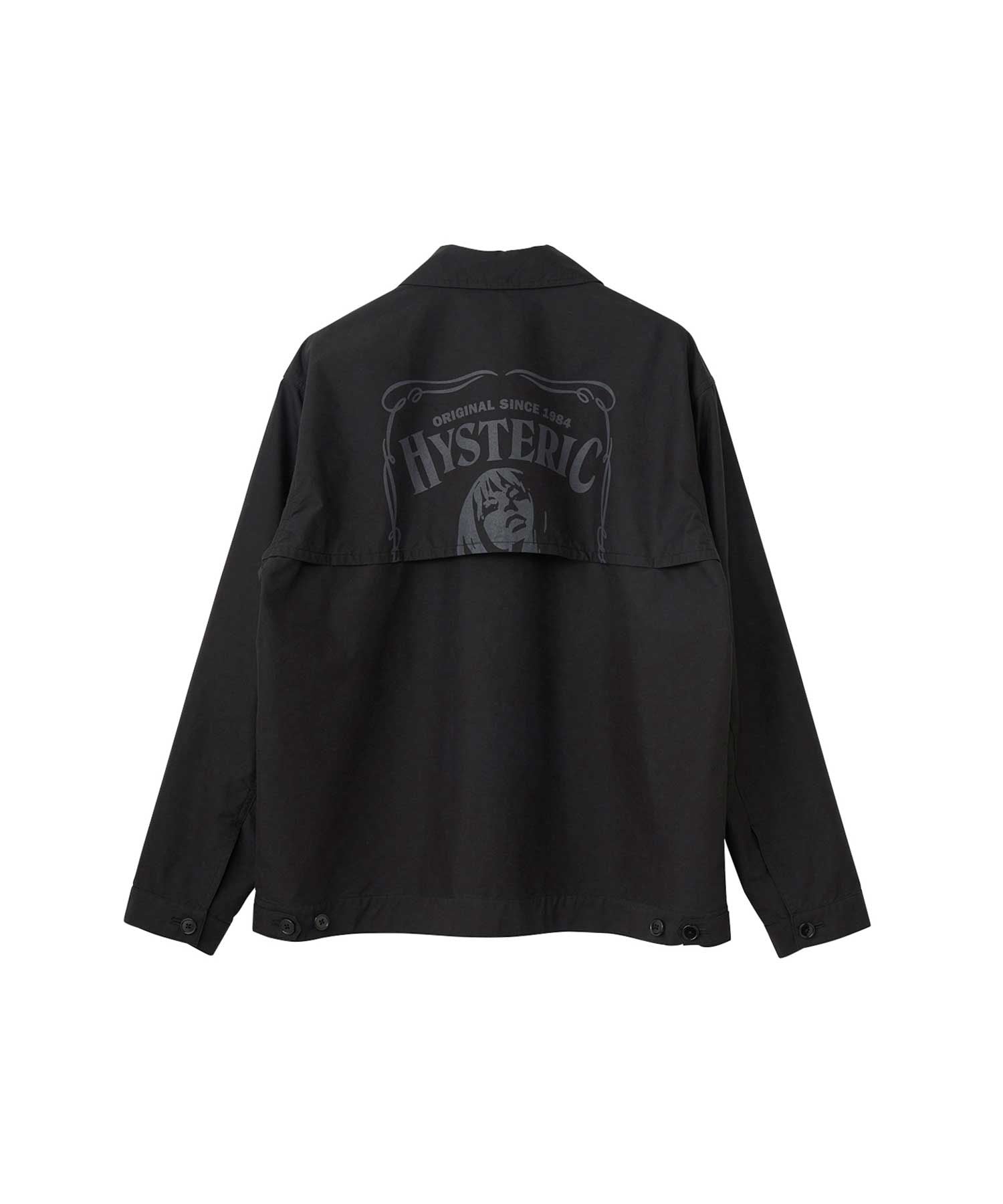 Evil Woman Scratch Work Shirt Jacket