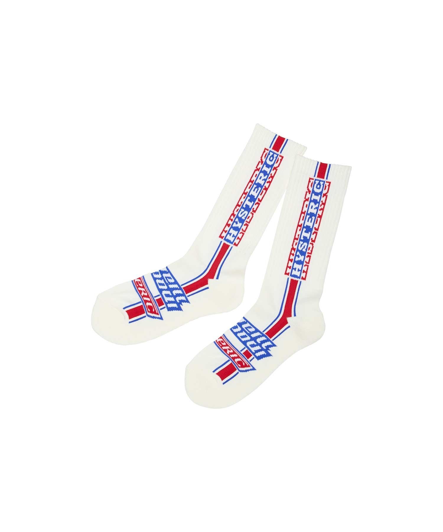 HG PIT CREW Sports Socks - White