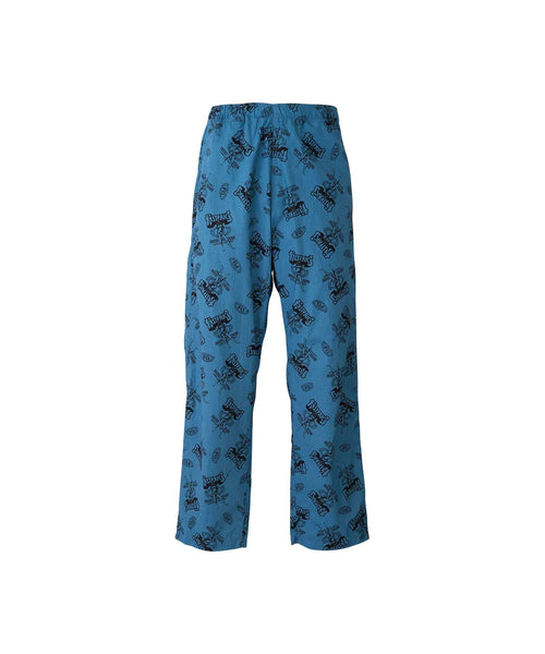 Bad Ass Whisky Pattern Easy Pants - Other blue