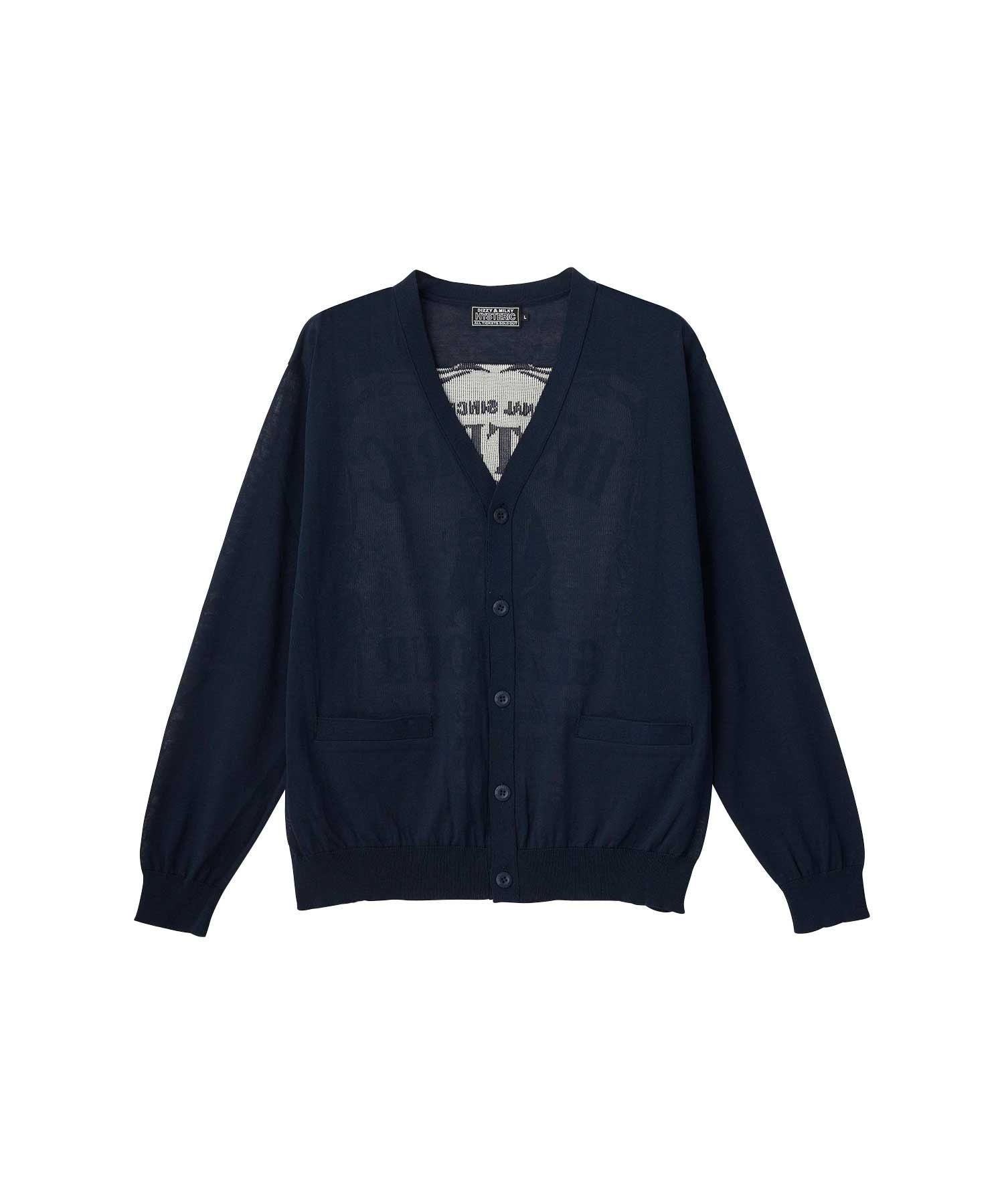 WHISKY WOMAN Jacquard Sweater - Navy Other