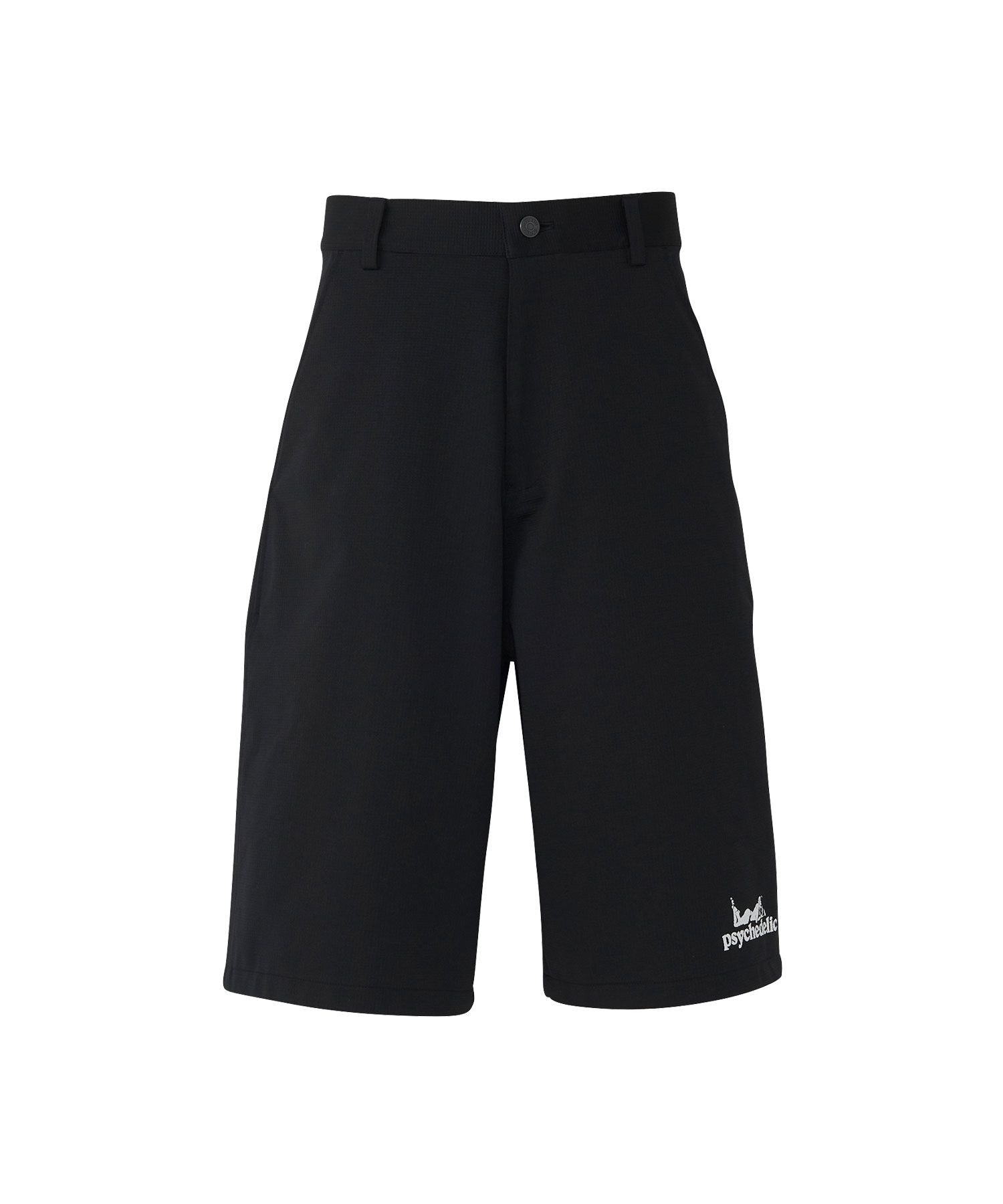 Psychedelic Woman Half Pants - Black