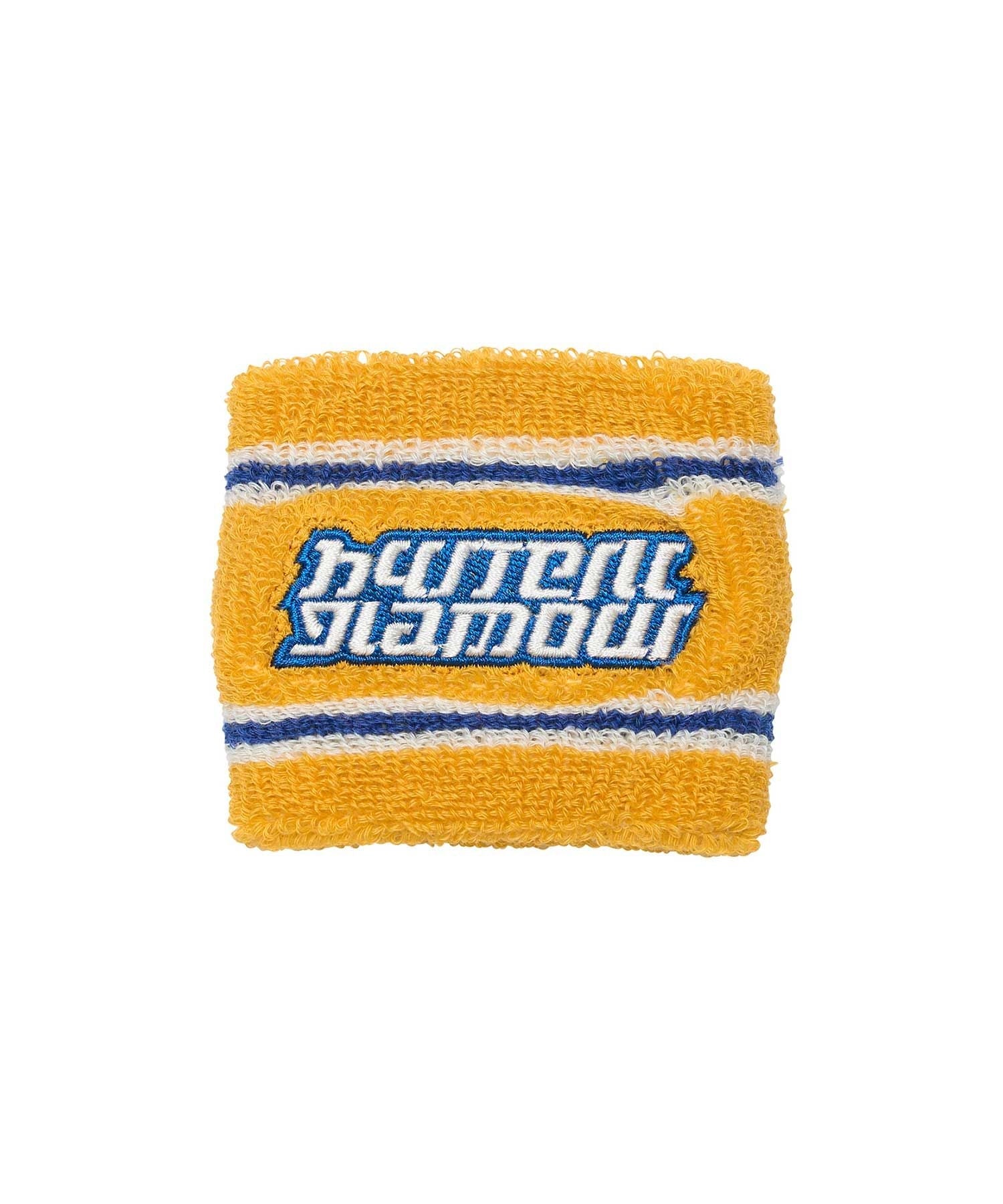 FAST LOGO Embroidered Wristband - Yellow