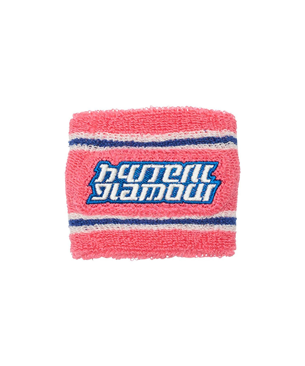 FAST LOGO Embroidered Wristband - Pink