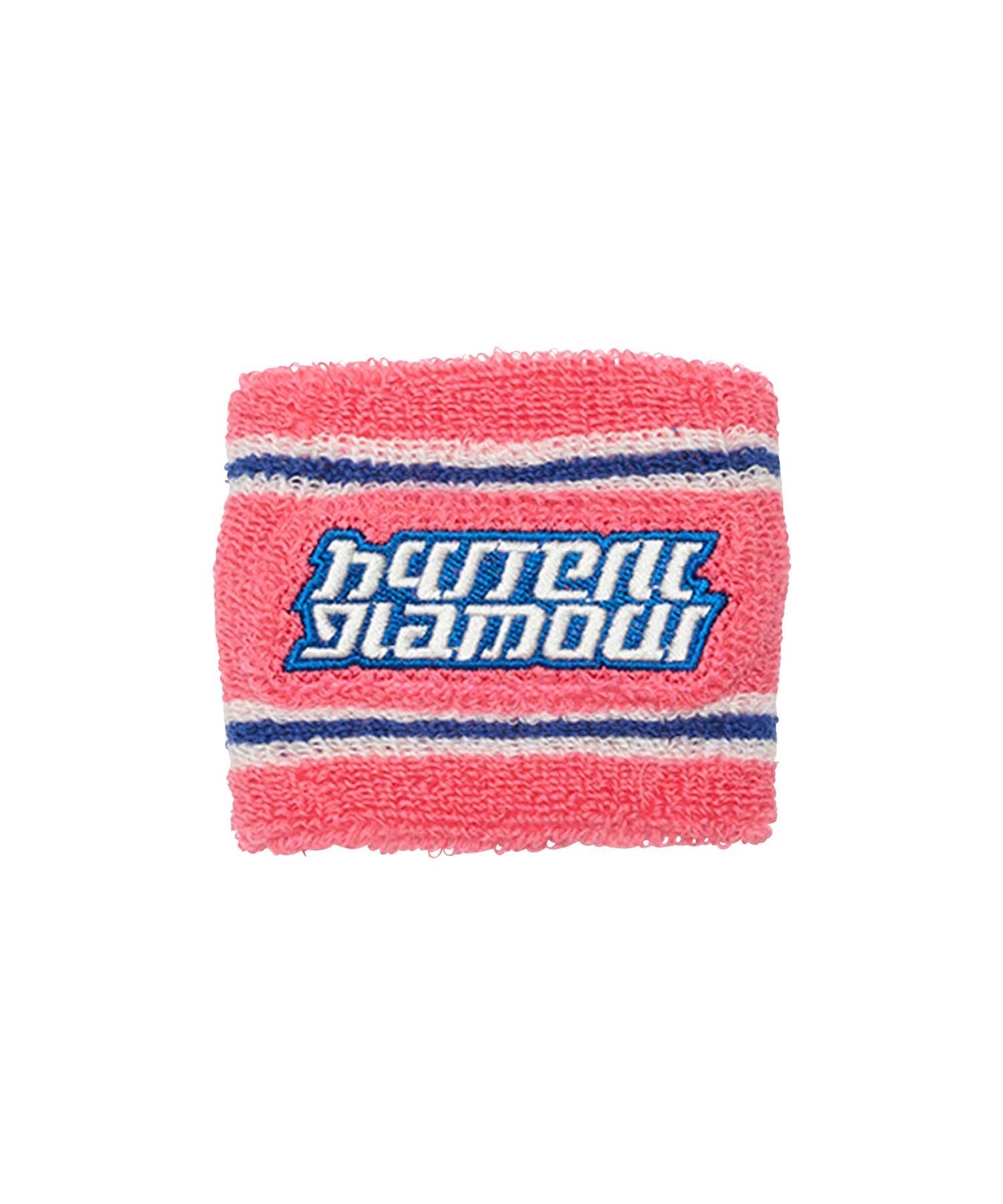 FAST LOGO Embroidered Wristband - Pink