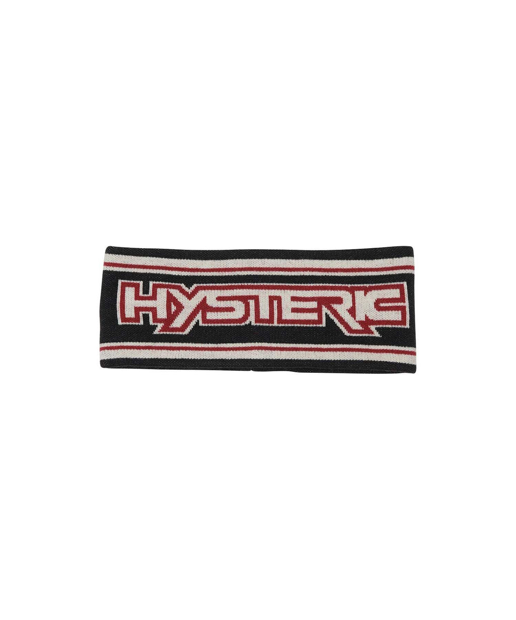 HYSTERIC SPORTS Jacquard Headband - Black