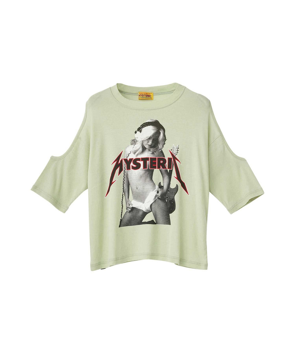 METAL GIRL T-Shirt - Green