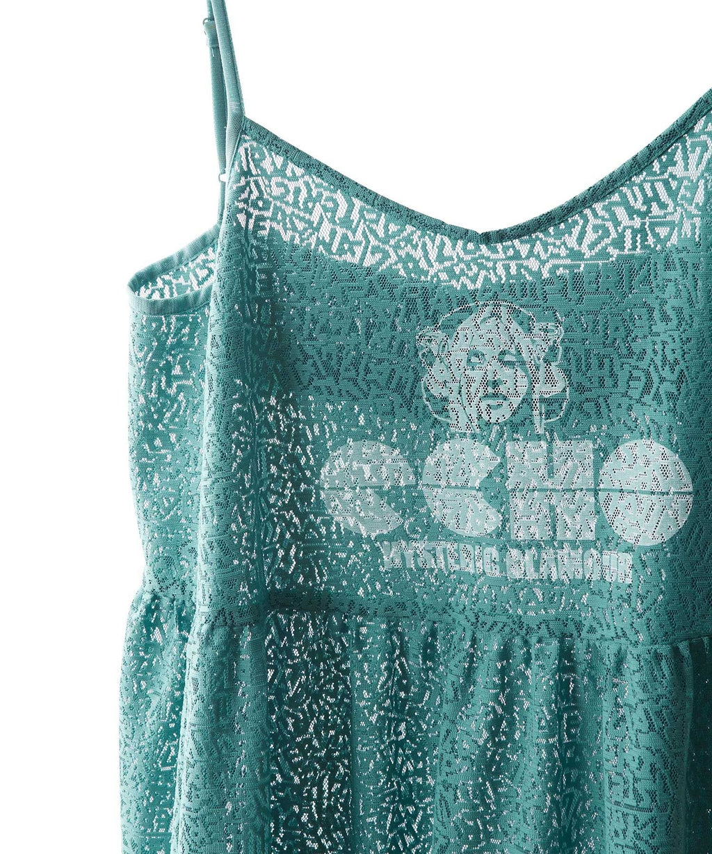 Maiden Logo Tulle Jacquard One-Piece