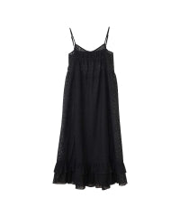 Maiden Logo Tulle Jacquard One-Piece