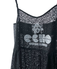 Maiden Logo Tulle Jacquard One-Piece