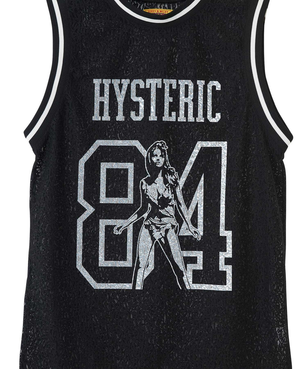MAIDEN LOGO Tulle Jacquard Tank Top