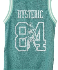 MAIDEN LOGO Tulle Jacquard Tank Top