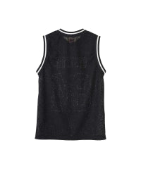 MAIDEN LOGO Tulle Jacquard Tank Top