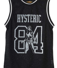 MAIDEN LOGO Tulle Jacquard Tank Top