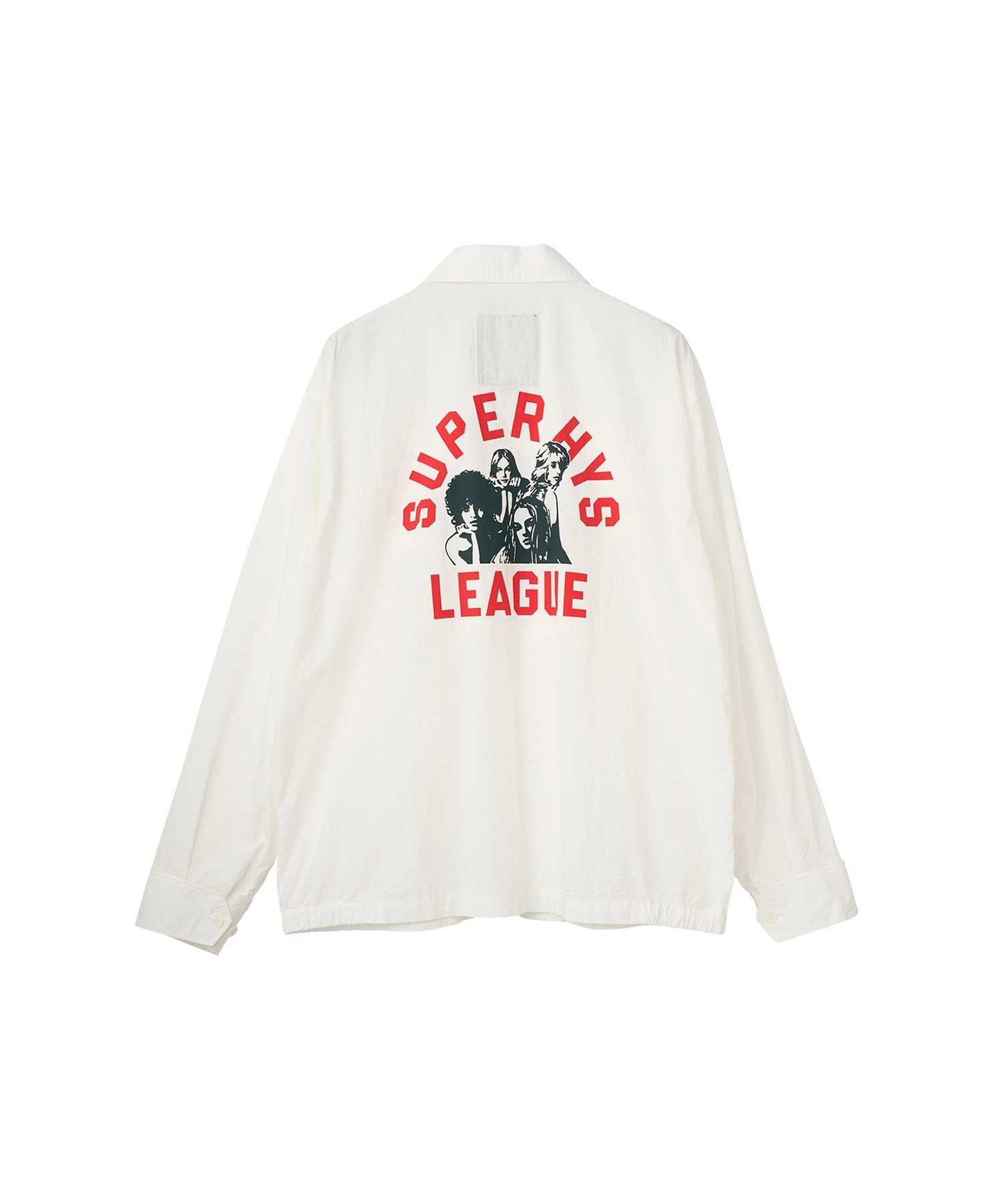 SUPER HYS LEAGUE Drizzler Jacket - White