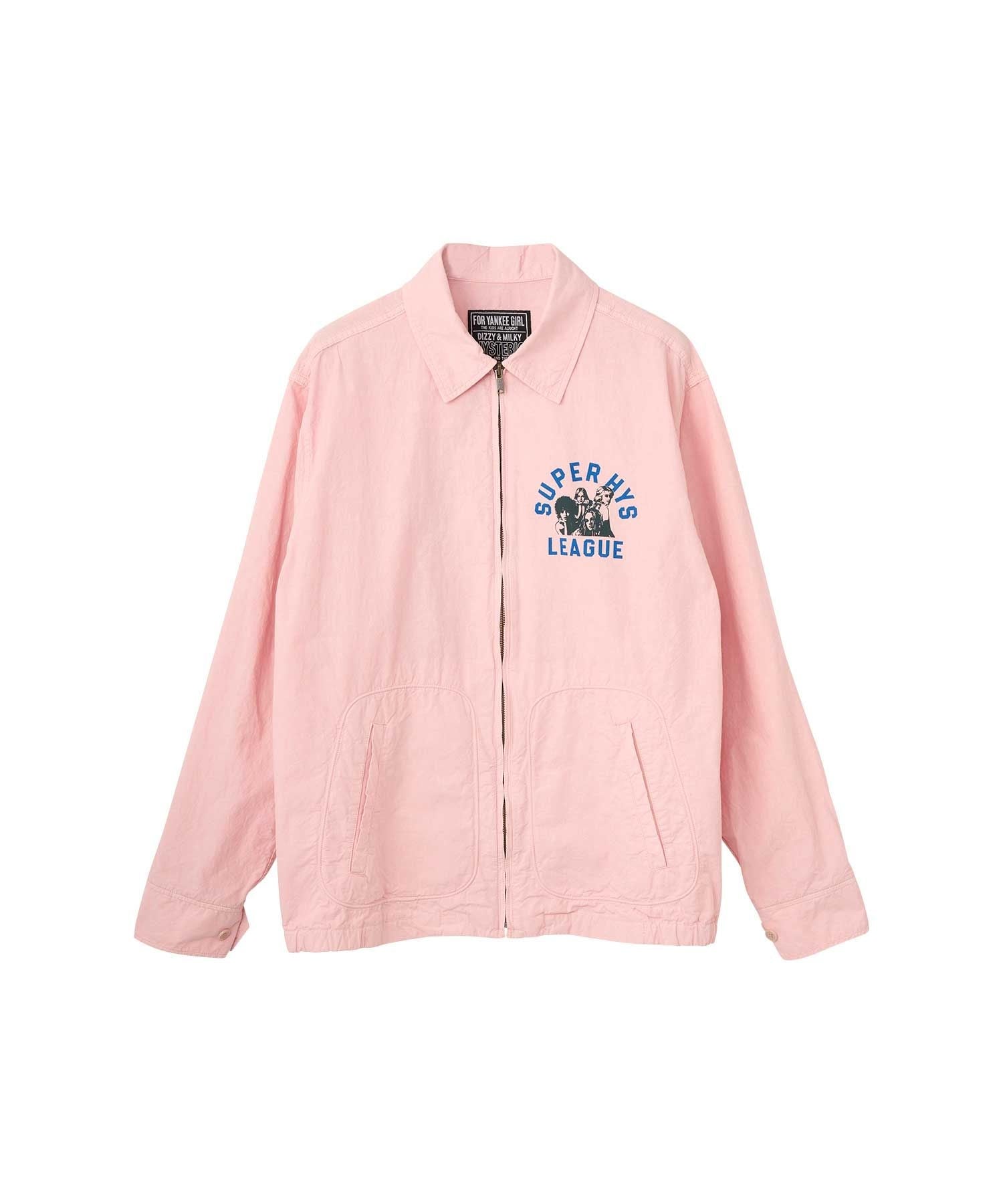 SUPER HYS LEAGUE Drizzler Jacket - Pink