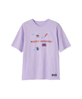 DOROTHY HENDRICKS/SPACE DISCO Tee - Purple