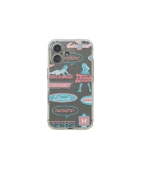 Stephan Pattern Shoulder Strap iPhone Case