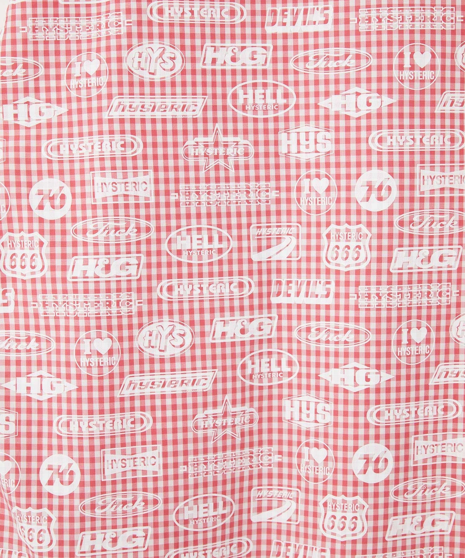 HG Racing Gingham Check Hooded Blouson