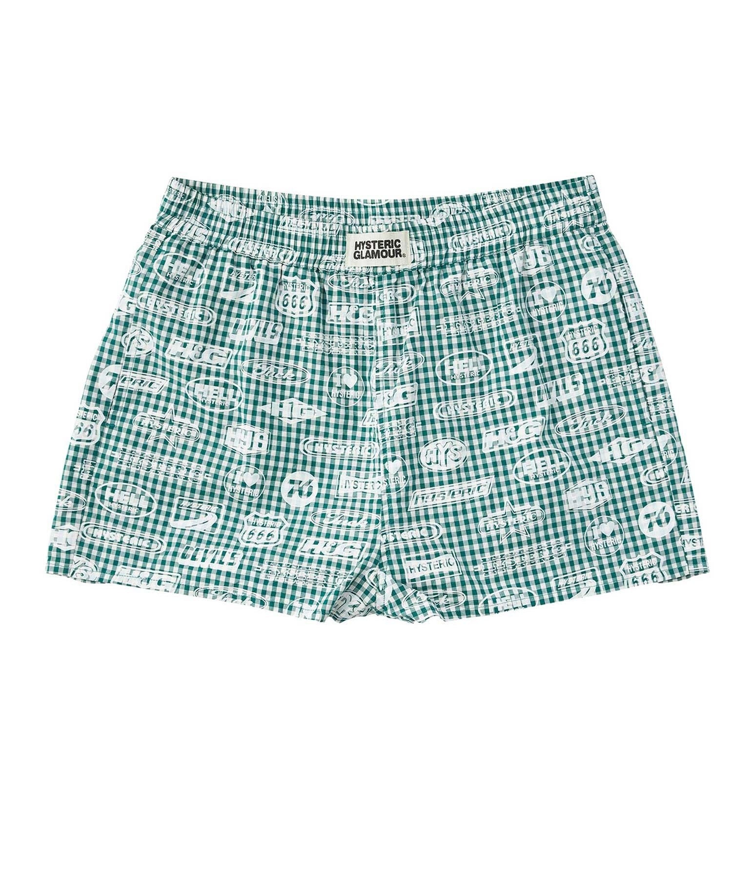 HG Racing Gingham Check Short Pants