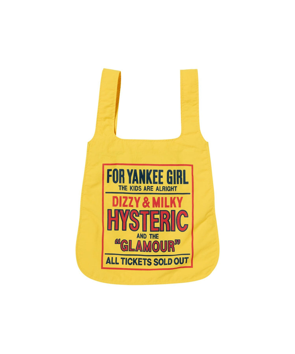 DIZZY & MILKY 2WAY Tote Bag - Yellow