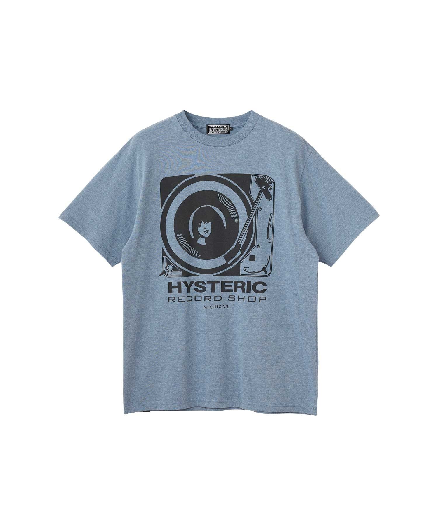HYS RECORD SHOP T-Shirt - Blue
