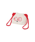Red Eye Panda Pouch - White