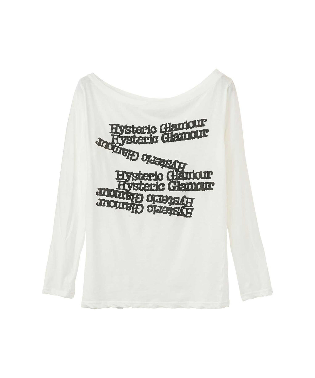 TYPEWRITER LOGO T-SHIRT - White