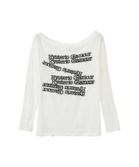 TYPEWRITER LOGO T-SHIRT