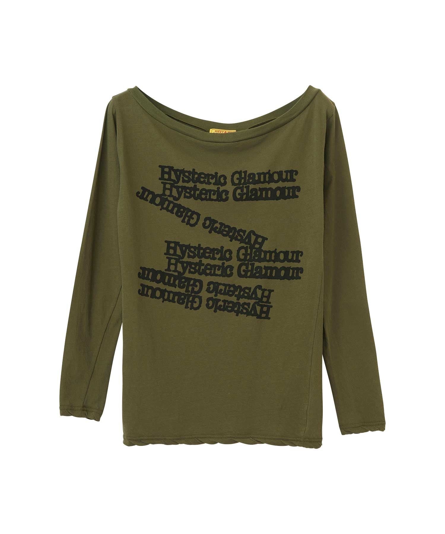 TYPEWRITER LOGO T-SHIRT - Khaki