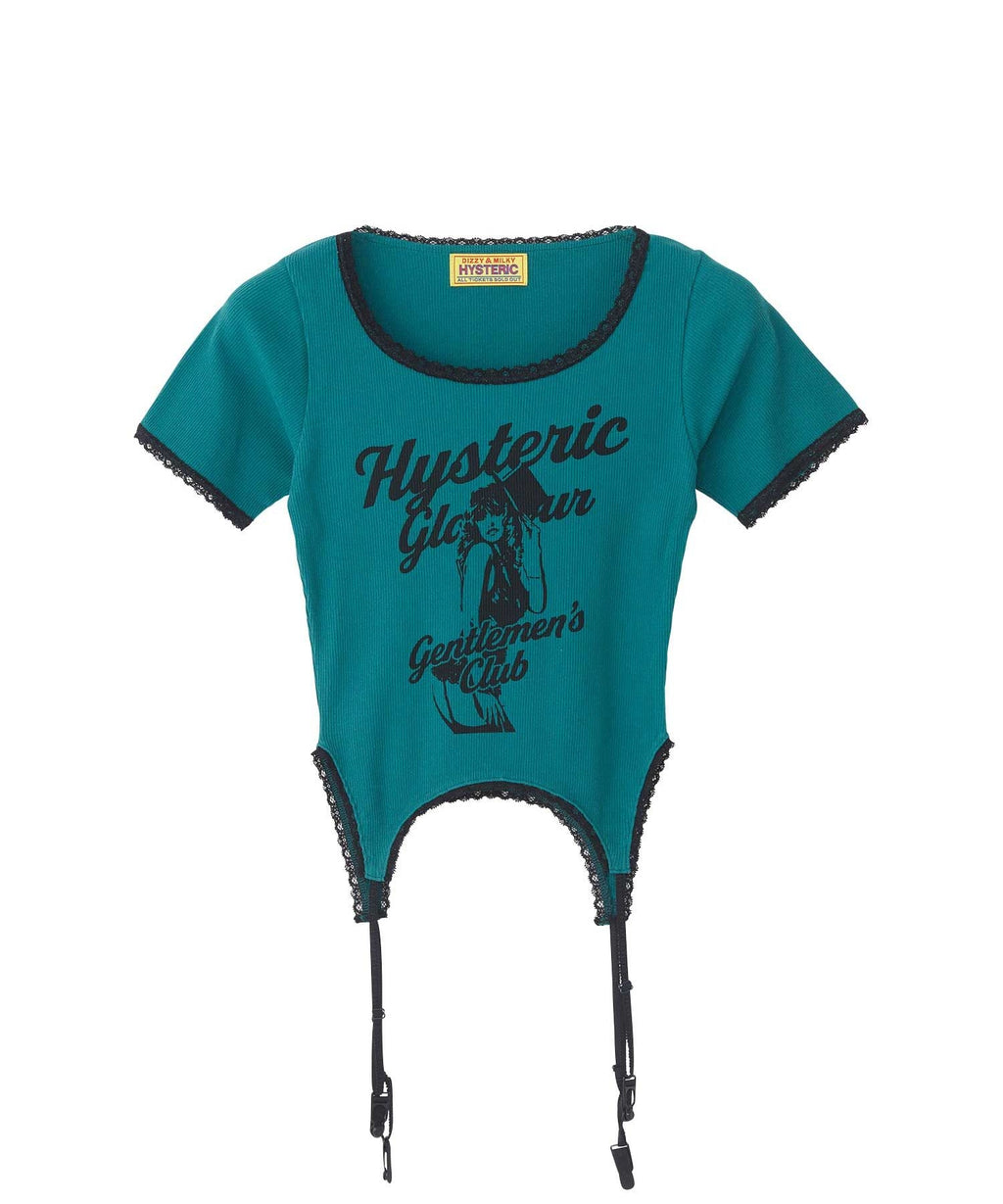 Gentlemen's Club Chibi T-Shirt - Green
