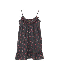 Skull Cherry Pattern Camisole Dress