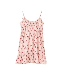 Skull Cherry Pattern Camisole Dress