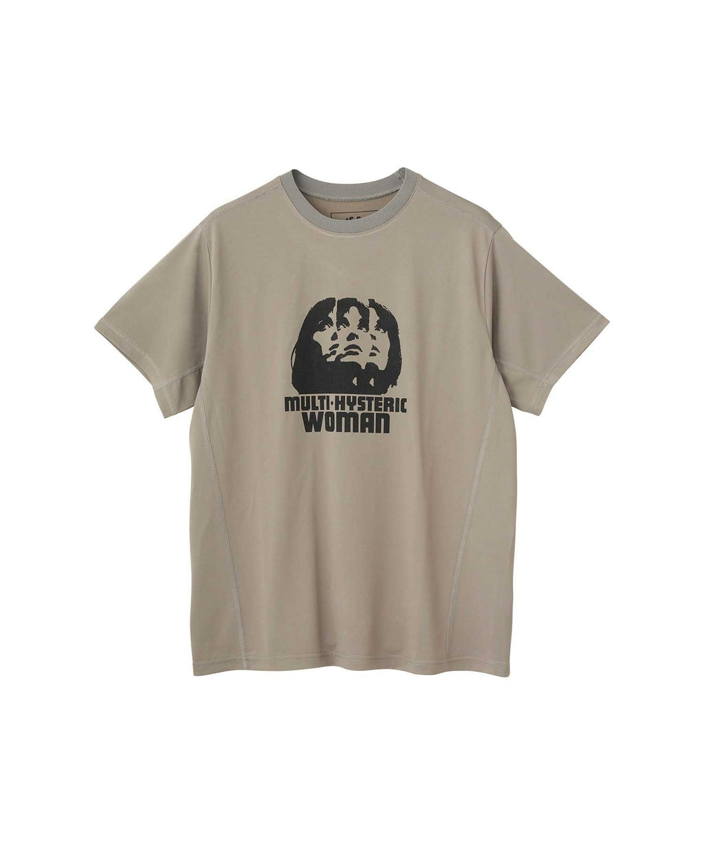 Multi Hysteric Woman Functional T-Shirt - Khaki