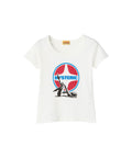 Leisure Woman Chibi T-Shirt - White