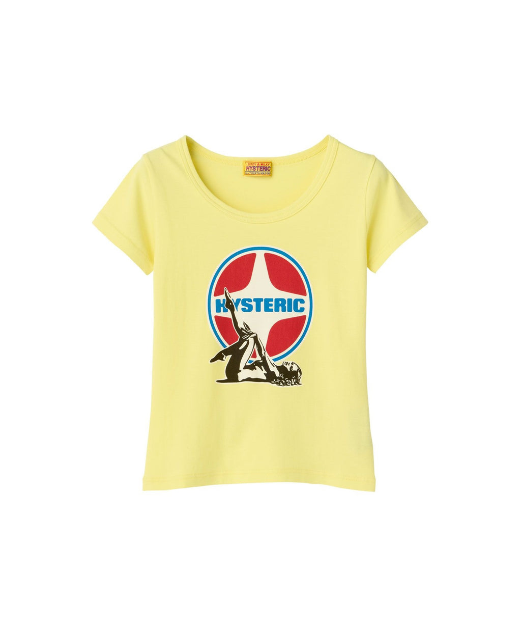 Leisure Woman Chibi T-Shirt - Yellow