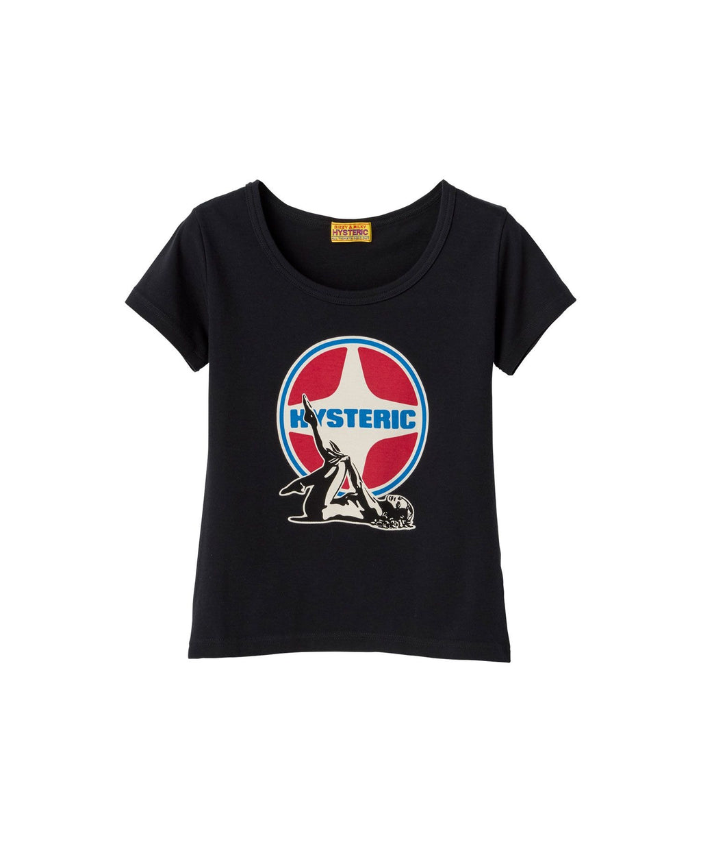 Leisure Woman Chibi T-Shirt - Black