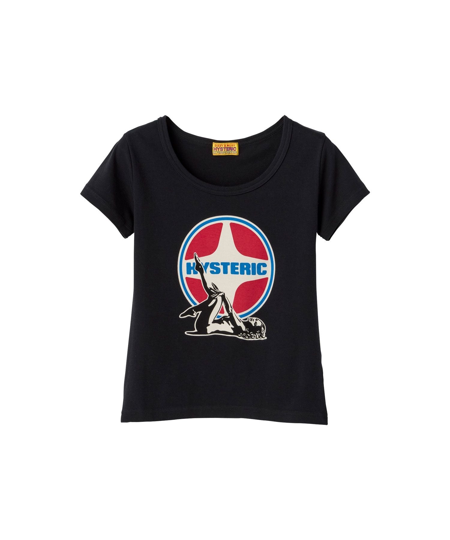 Leisure Woman Chibi T-Shirt - Black