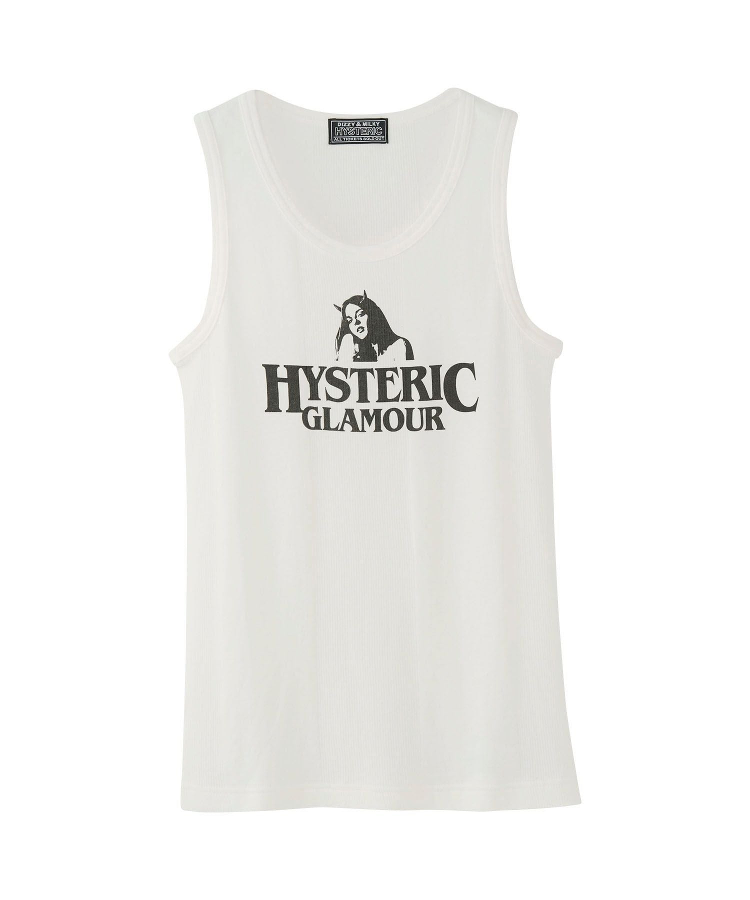 Satanic Woman Tank Top - White
